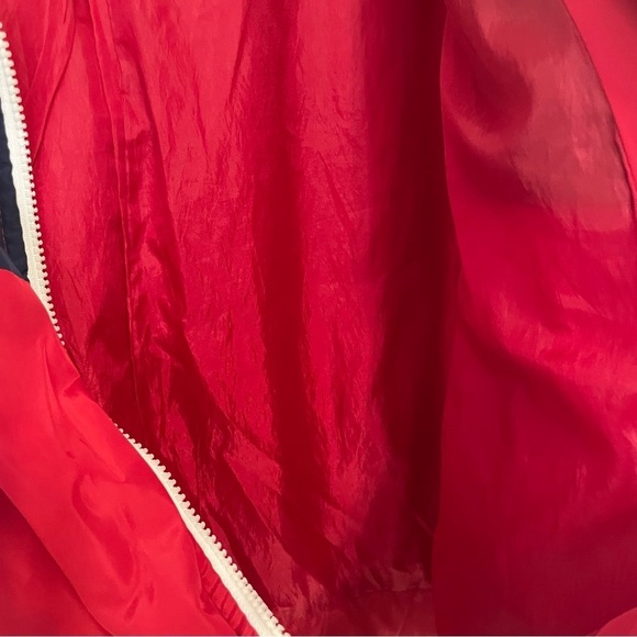 Outer Edge woman’s Red and Navy 80s jacket size XL windbreaker street wear - Picture 9 of 10